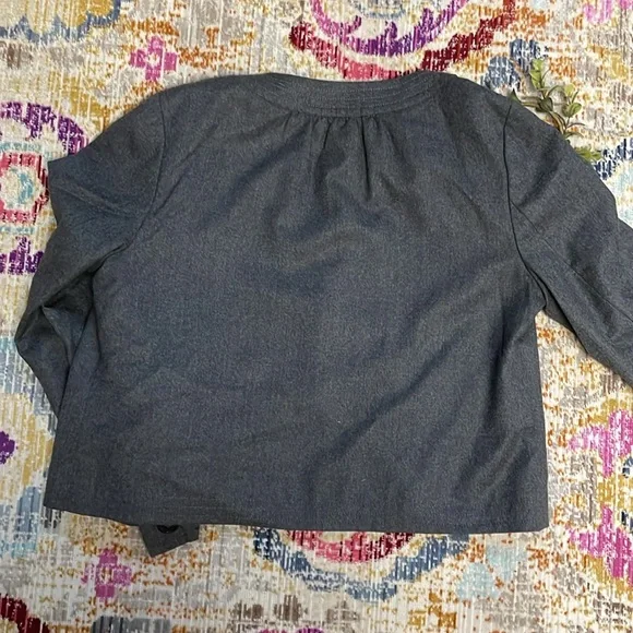 J. Crew Gray Wool Jacket - Picture 9 of 10